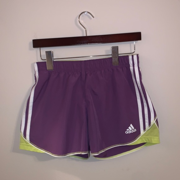 adidas Pants - Adidas Womens Purple Athletic shorts